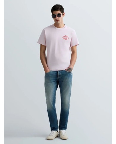 REPLAY MAGLIETTA IN JERSEY CON STAMPA MIAMI