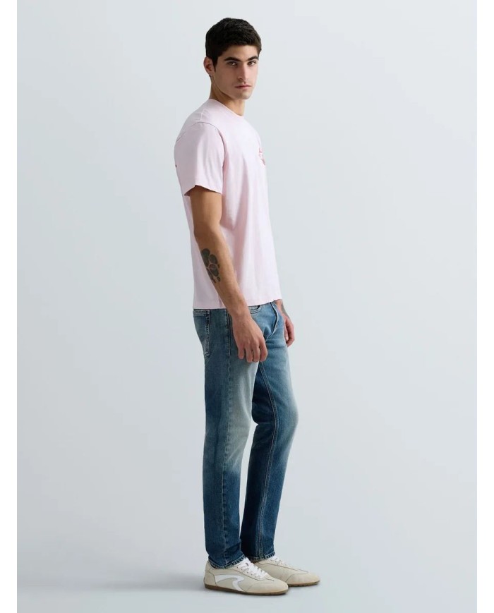 REPLAY MAGLIETTA IN JERSEY CON STAMPA MIAMI