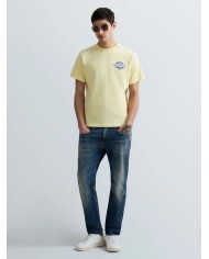 REPLAY MAGLIETTA IN JERSEY CON STAMPA MIAMI