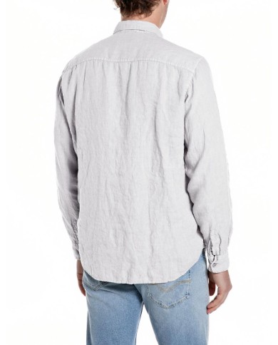 REPLAY CAMICIA DI LINO