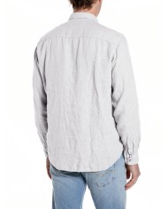 REPLAY CAMICIA DI LINO