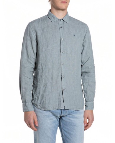 REPLAY CAMICIA DI LINO