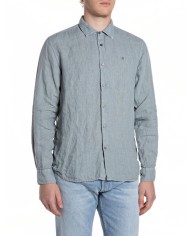 REPLAY CAMICIA DI LINO