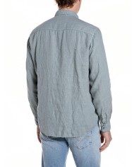REPLAY CAMICIA DI LINO