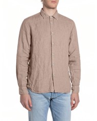 REPLAY CAMICIA DI LINO