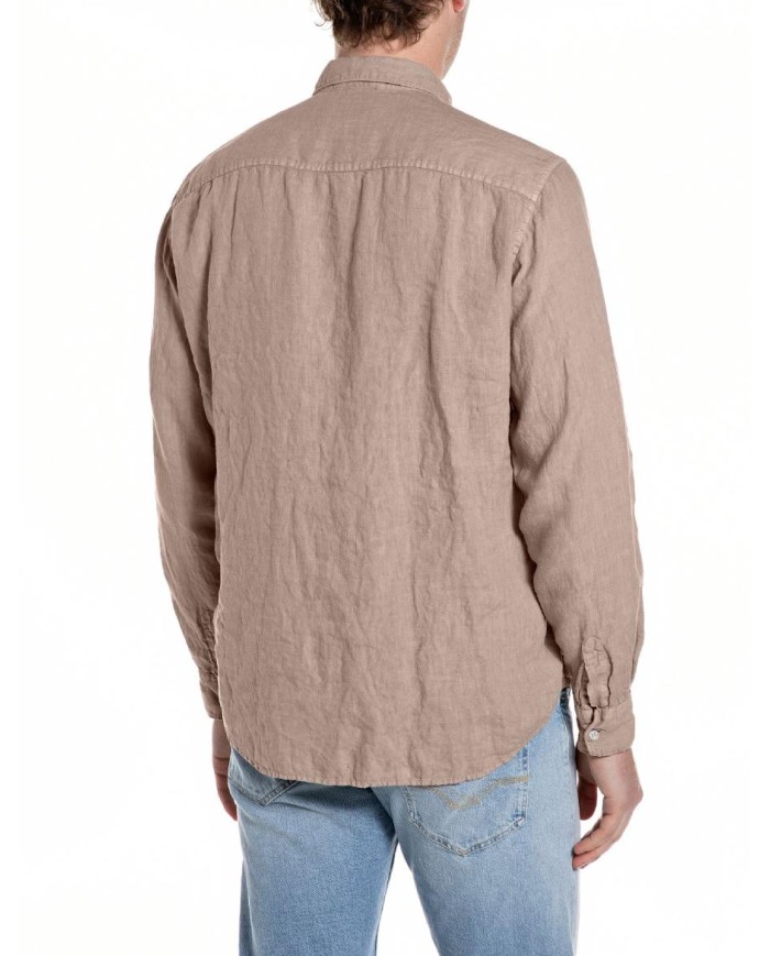 REPLAY CAMICIA DI LINO