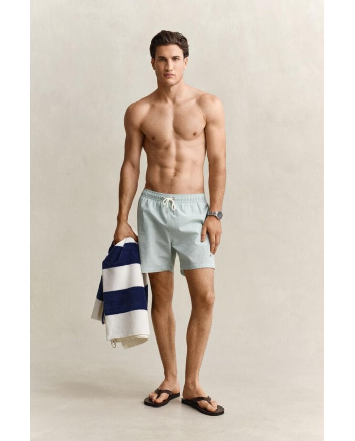 GANT PANTALONCINI DA BAGNO IN SEERSUCKER A RIGHE