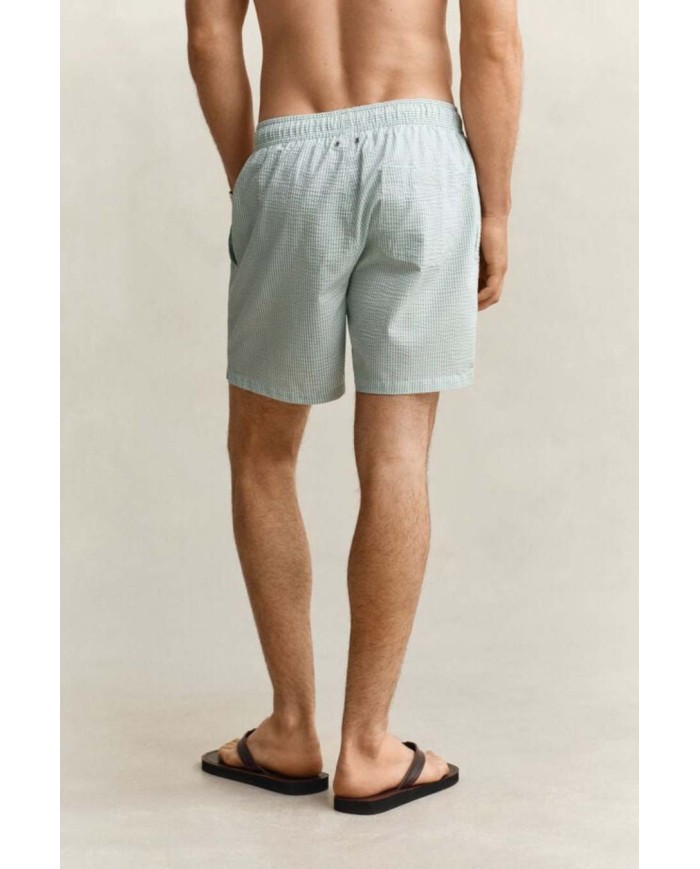 GANT PANTALONCINI DA BAGNO IN SEERSUCKER A RIGHE