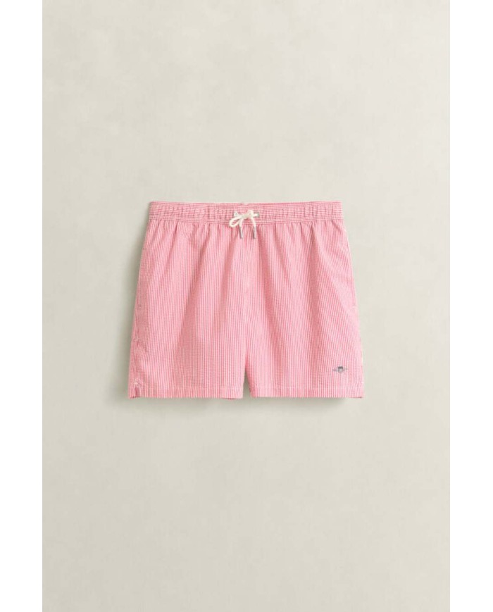 GANT PANTALONCINI DA BAGNO IN SEERSUCKER A RIGHE
