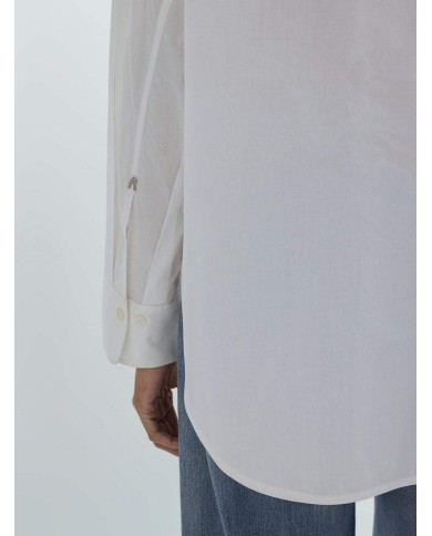 REPLAY CAMICIA COMFORT FIT IN COTONE