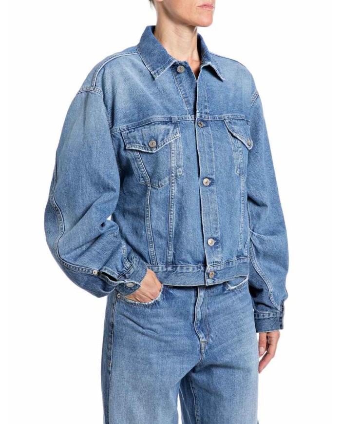 REPLAY GIUBBINO JEANS DENIM