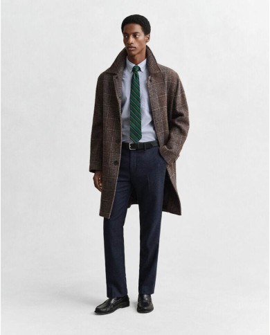 GANT CAMICIA CLASSICA IN POPELINE A RIGHE BANKER REGULAR FIT