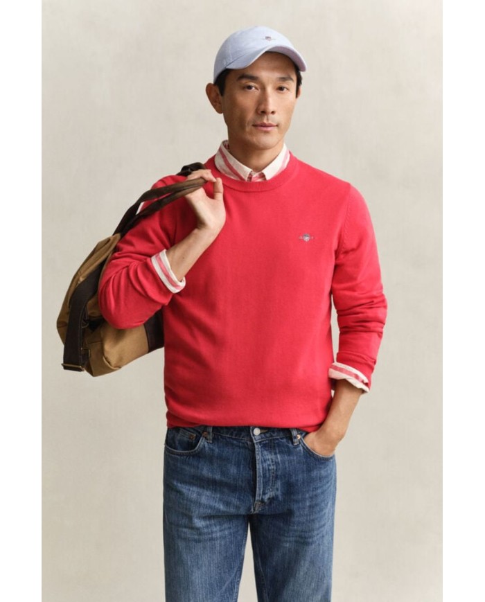 GANT MAGLIA IN GIROCOLLO