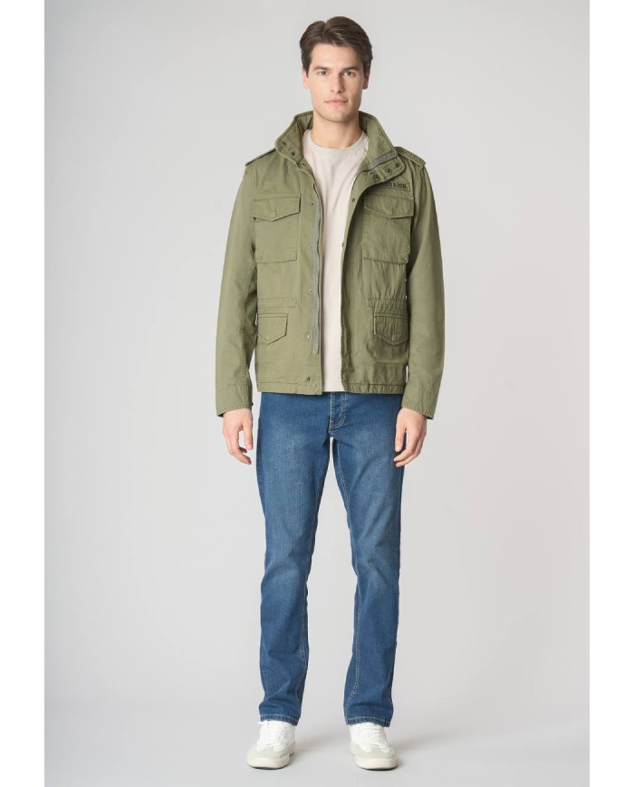 U.S. POLO GIACCA FIELD IN COTONE GABARDINE