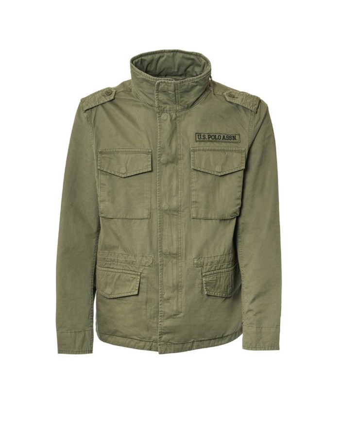 U.S. POLO GIACCA FIELD IN COTONE GABARDINE