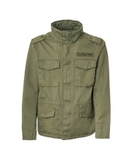 U.S. POLO GIACCA FIELD IN COTONE GABARDINE