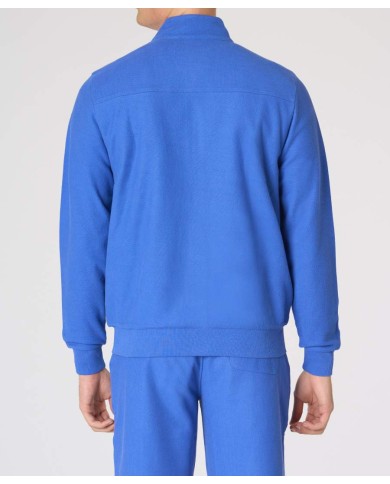 U.S. POLO FELPA A COLLO ALTRO IN COTONE PIQUET