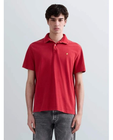 REPLAY POLO IN PIQUET DI COTONE CON RICAMO