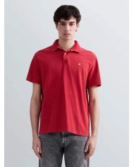 REPLAY POLO IN PIQUET DI COTONE CON RICAMO