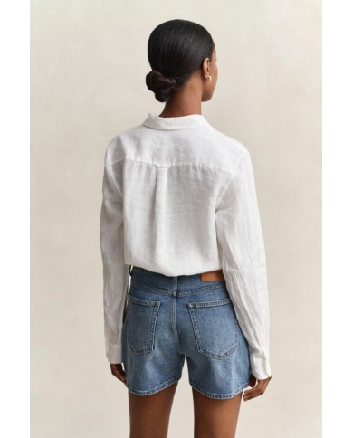 GANT CAMICIA DI LINO REGULAR FIT