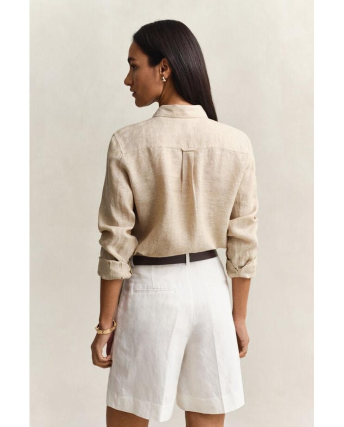 GANT CAMICIA DI LINO REGULAR FIT