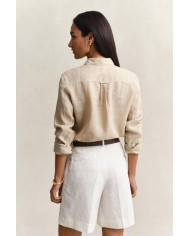 GANT CAMICIA DI LINO REGULAR FIT