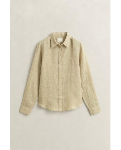 GANT CAMICIA DI LINO REGULAR FIT