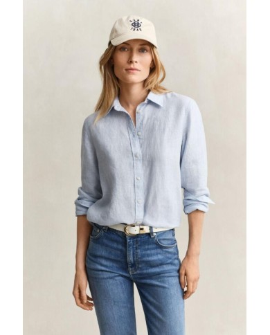 GANT CAMICIA DI LINO REGULAR FIT