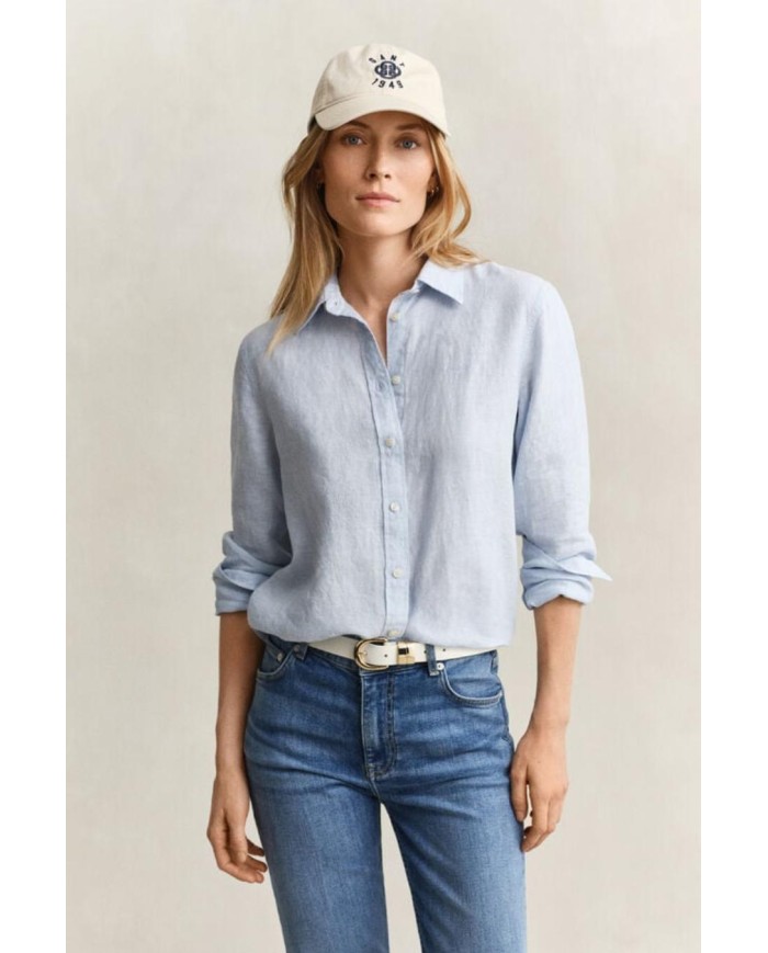 GANT CAMICIA DI LINO REGULAR FIT
