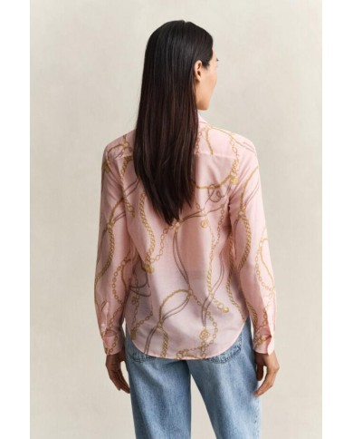 GANT CAMICIA IN COTONE E SETA