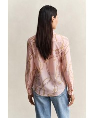 GANT CAMICIA IN COTONE E SETA