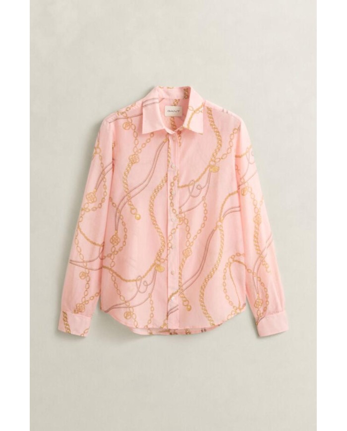 GANT CAMICIA IN COTONE E SETA