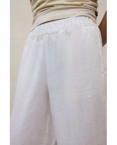 ECOALF PANTALONI DI LINO MOSSI