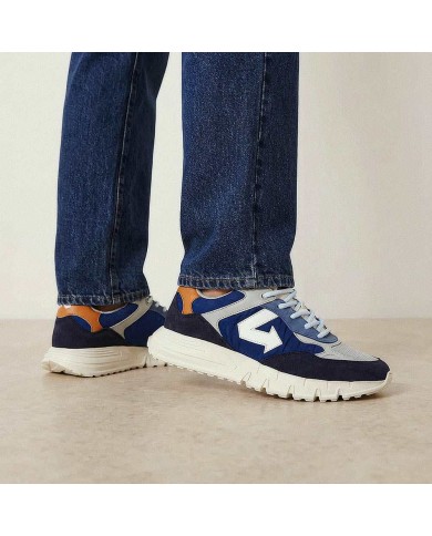 ID.EIGHT SNEAKERS UOMO MARU MIXED BLUES