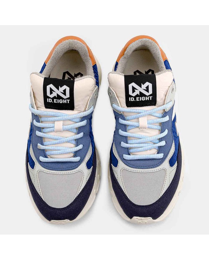 ID.EIGHT SNEAKERS UOMO MARU MIXED BLUES