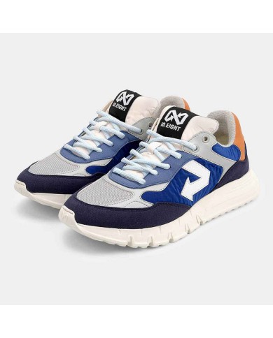 ID.EIGHT SNEAKERS UOMO MARU MIXED BLUES