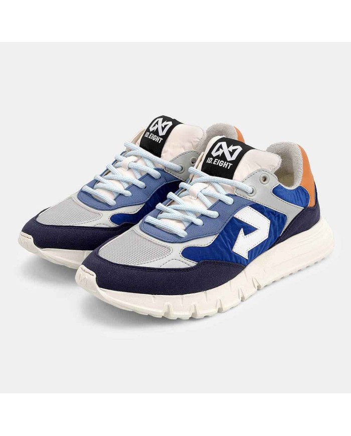 ID.EIGHT SNEAKERS UOMO MARU MIXED BLUES