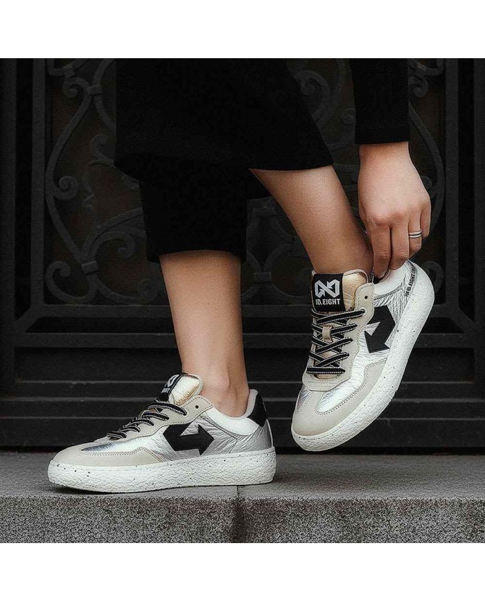 ID.EIGHT SNEAKERS DONNA URIDURI SILVER