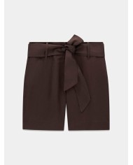 MARCIANO GUESS PANTALONCINI IN LINO BLEND