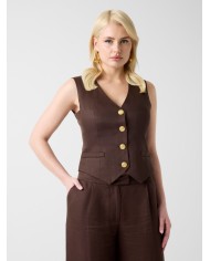 MARCIANO GUESS GILET IN LINO