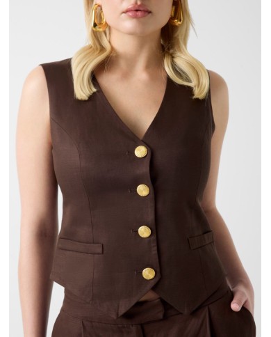 MARCIANO GUESS GILET IN LINO