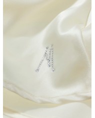 MARCIANO GUESS TOP IN MISTO SETA