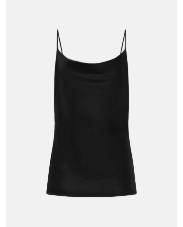 MARCIANO GUESS TOP IN MISTO SETA