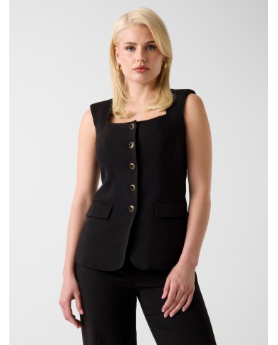 MARCIANO GUESS GILET IN MISTO VISCOSA