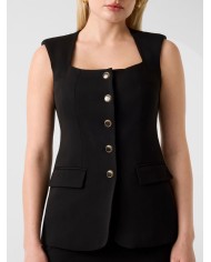 MARCIANO GUESS GILET IN MISTO VISCOSA