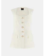 MARCIANO GUESS GILET IN MISTO VISCOSA