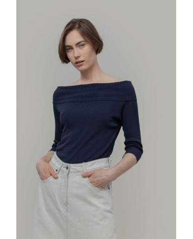 RIFO MAGLIA CON SPALLA SCOPERTE IN VISCOSA BELEN