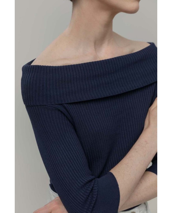 RIFO MAGLIA CON SPALLA SCOPERTE IN VISCOSA BELEN