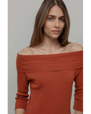 RIFO MAGLIA CON SPALLA SCOPERTE IN VISCOSA BELEN