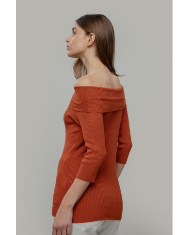 RIFO MAGLIA CON SPALLA SCOPERTE IN VISCOSA BELEN